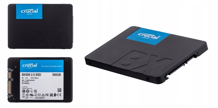 Dysk SSD CRUCIAL BX500 500GB SATA III 2.5''