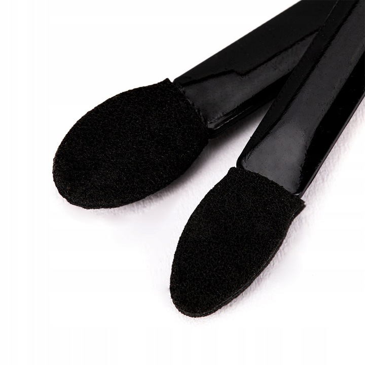 Aplikator pacynka dwustronna do pyłków cieni 10szt