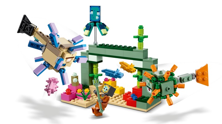 LEGO Minecraft 21180 Walka ze strażnikami