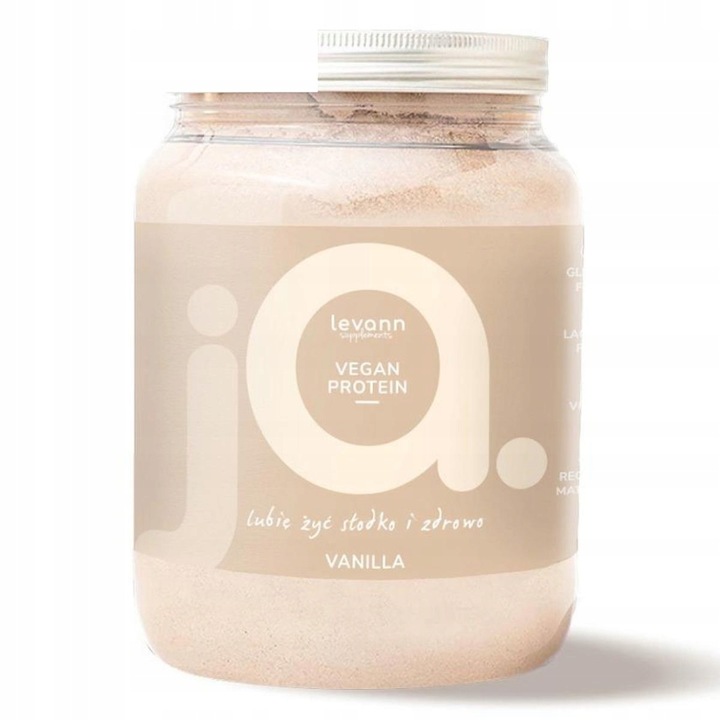 Odżywka białkowa białko wegańskie Foods by Ann proszek 500 g smak waniliowy