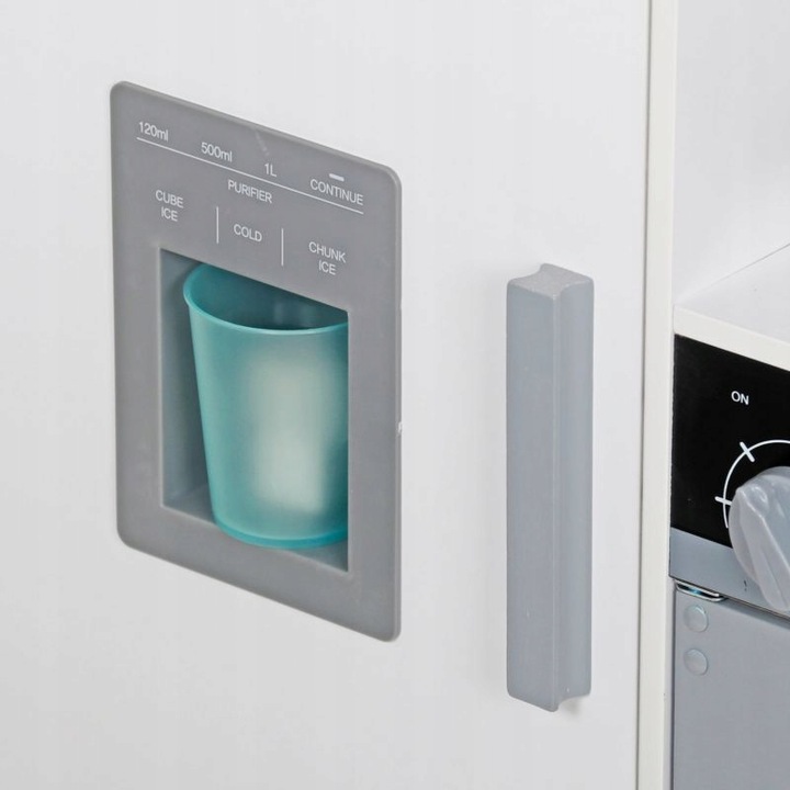 WIELKA DREWNIANA KUCHNIA DŹWIĘK ŚWIATŁO KRAN WODA DLA DZIECI WODA Z KRANU