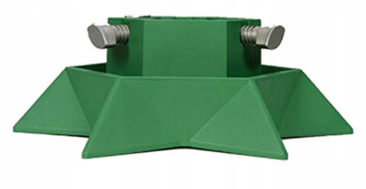 STOJAK CHOINKOWY GWIAZDA DLA CHOINEK DO 2 METRÓW ZIELONY