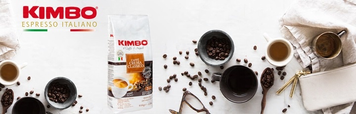 Kawa ziarnista KIMBO CAFFE CREMA CLASSICO 1 kg + GRATIS videobook