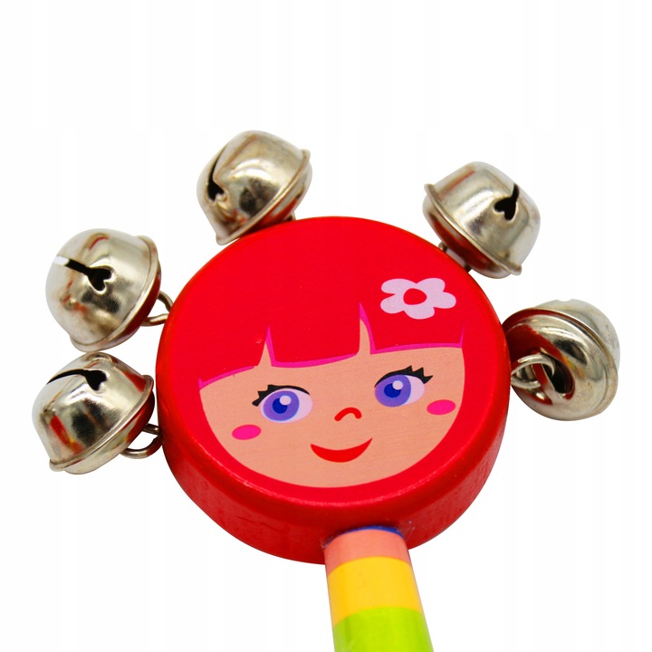 DREWNIANE INSTRUMENTY MUZYCZNE DLA DZIECI W PLECAKU ZESTAW CYMBAŁKI PLECAK