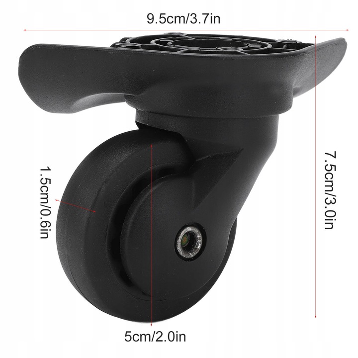 OBROTOWE KÓŁKA DO WALIZKI KÓŁKA 2SZT.