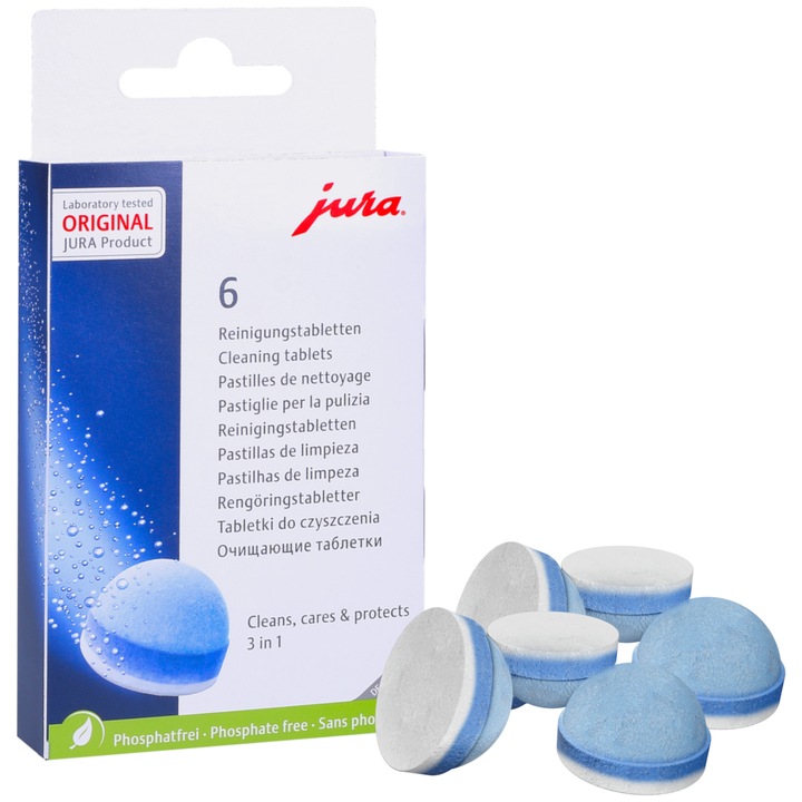 Oryginalny zestaw Jura do ekspresu: filtr wody Smart+ zestaw tabletek