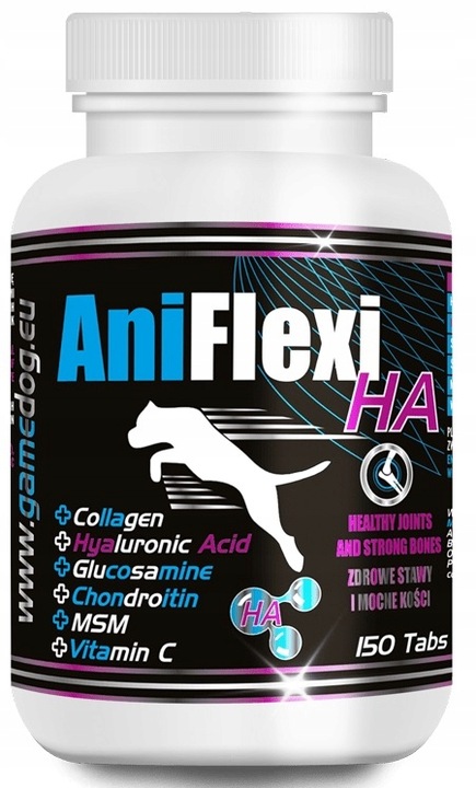 Game Dog AniFlexi HA stawy kości 150 tabletek