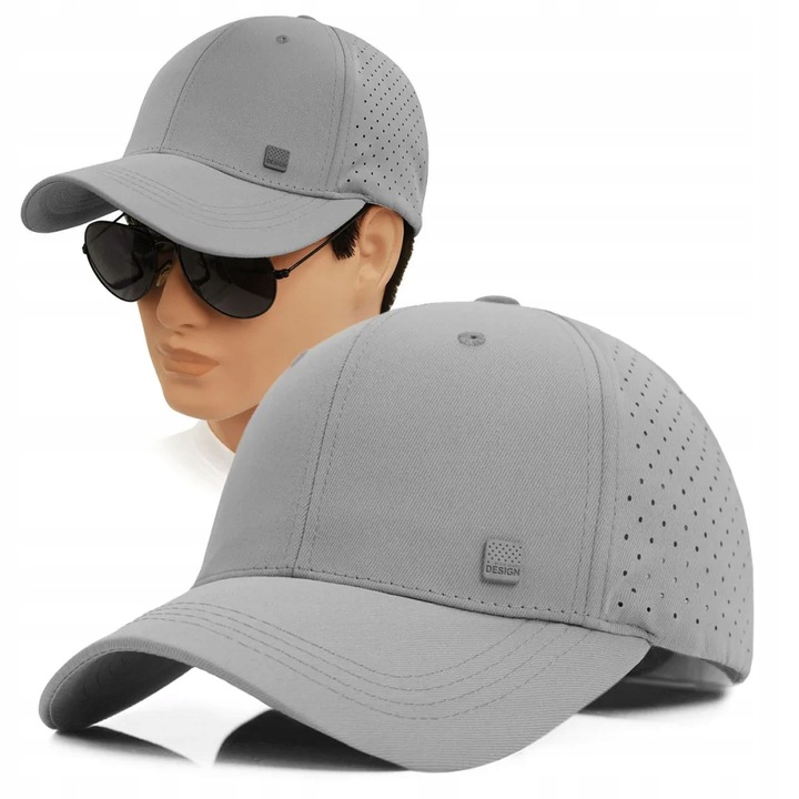 CZAPKA Z DASZKIEM PAKO JEANS PRZEWIEWNA BEJSBOLÓWKA Z SIATKĄ BAWEŁNA