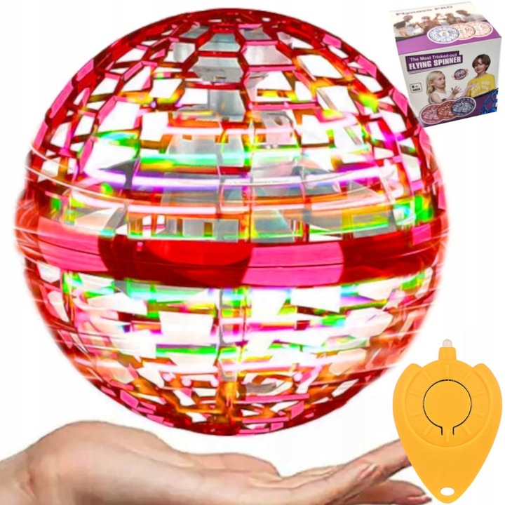 LATAJĄCA KULA UFO PIŁKA ZABAWKA STEROWANA RĘKĄ DŁONIĄ USB PILOT KOSMOKULA