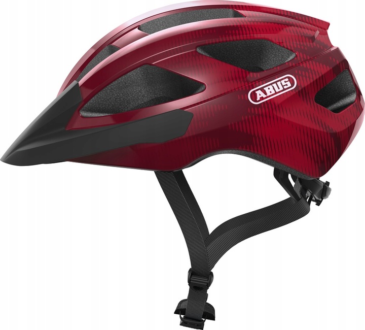 Kask rowerowy ABUS MACATOR L 58-62 Bordeaux Red