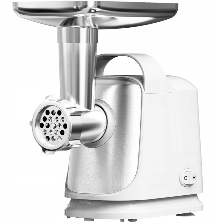 MASZYNKA DO MIELENIA MIĘSA ELEKTRYCZNA REWERS SZARPAK BIAŁA MOCNA 1300W