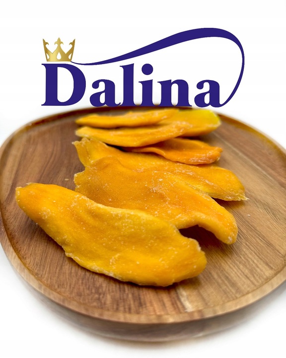 Mango suszone PLASTRY tylko 3% cukru SOCZYSTE płatki 500g SŁODKA PRZEKĄSKA