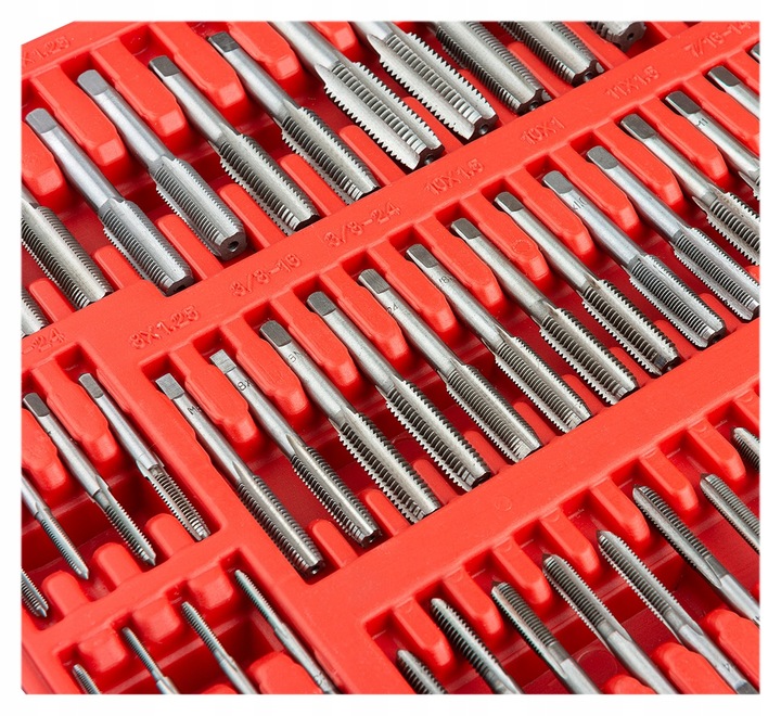 ZESTAW GWINTOWNIKÓW I NARZYNEK 110 el. REDATS