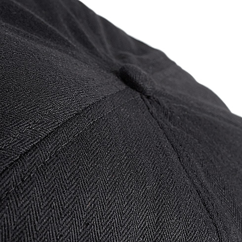 Kaszkiet W Stylu Retro Newsboy Gazeciarz Czarny Męski Damski Bawełna S/M