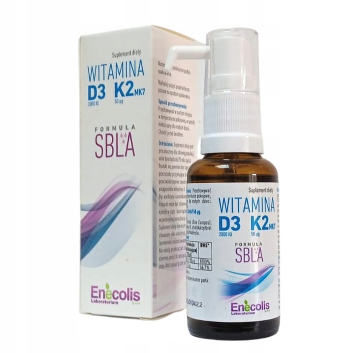 SBLA Witamina D3+K2 Enecolis