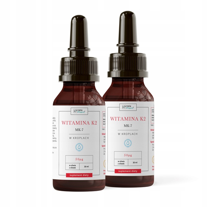 Witamina K2 MK-7 krople KRĄŻENIE, KOŚCI 30 ml