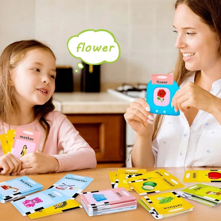 CZYTNIK KART DO NAUKI SŁÓWEK POLSKI I ANGIELSKI 448 SŁÓW TRZY TRYBY JĘZYKÓW