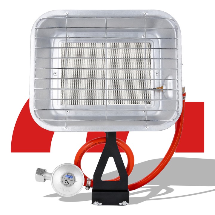 PIECYK NA GAZ PROMIENNIK GRZEJNIK GAZOWY UCHWYT NA BUTLE SŁONECZKO 4500W