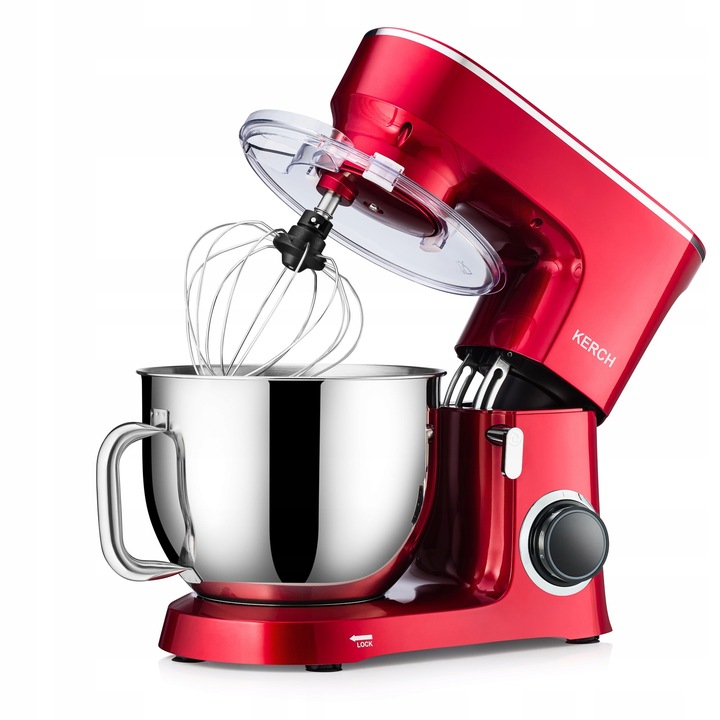 ROBOT KUCHENNY PLANETARNY MIKSER Z MISĄ KERCH BAKER RED 7L