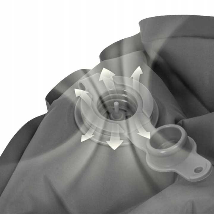 ULTRALEKKI Materac Samopompujący do spania jednoosobowy Karimata Dmuchana