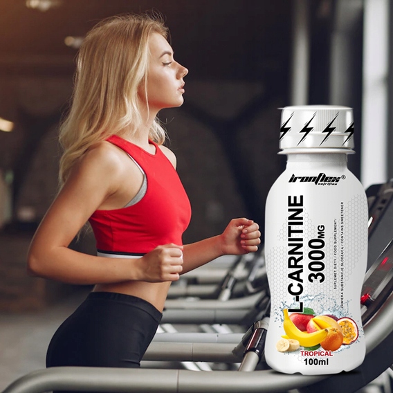 IRONFLEX L-CARNITINE 12 x 100 ml 3000 mg SHOT ODCHUDZANIE SPALACZ KARNITYNA