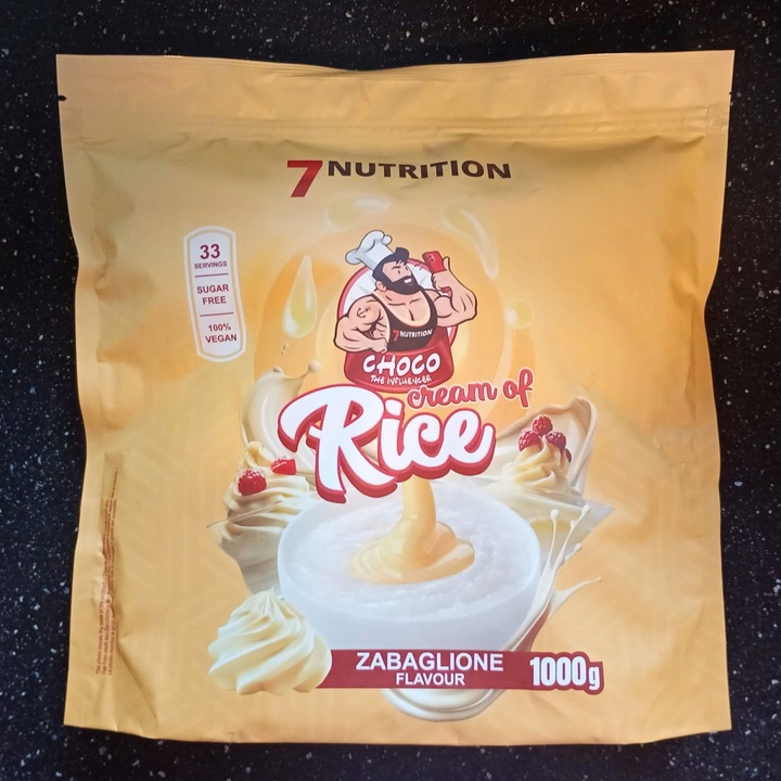 7NUTRITION Kleik bez cukru Zamiast posiłku Zdrowa przekąska Zabaglione 2kg