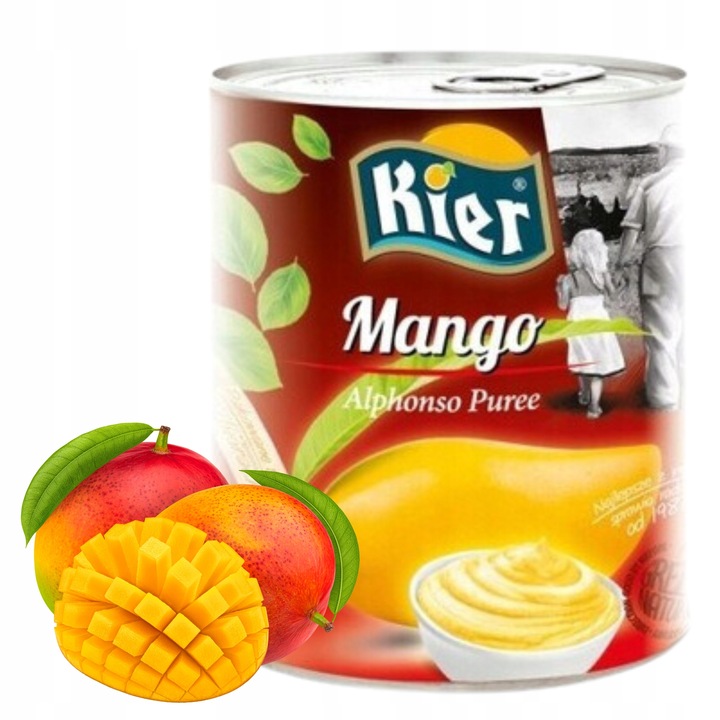 Pulpa z Mango Alphonso 850g KIER