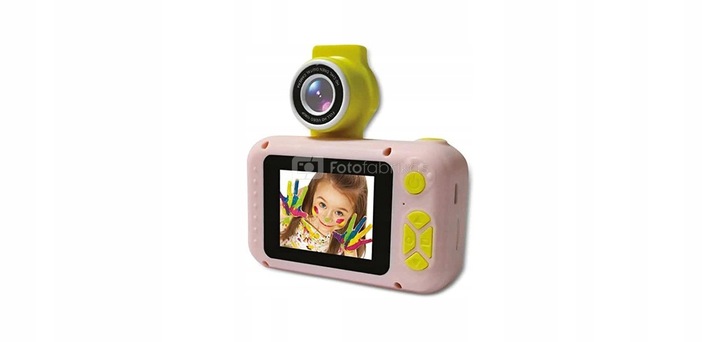 Aparat cyfrowy dla dzieci Denver KCA-1350 z selfie różowy