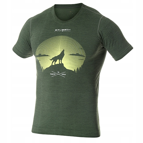 Termoaktywna koszulka męska OUTDOOR WOOL PRO