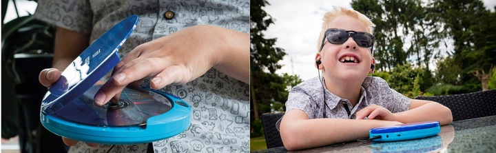 Discman Hi-Fi Lenco CD-011BU CD ESP SŁUCHAWKI