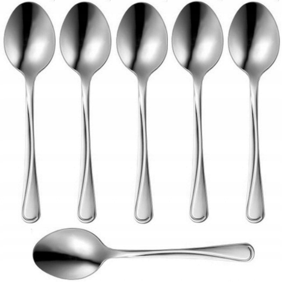 GERLACH SZTUĆCE NIERDZEWNE 12 MANGO 04G ZESTAW ŁYŻECZKI HERBATY KOMPLET