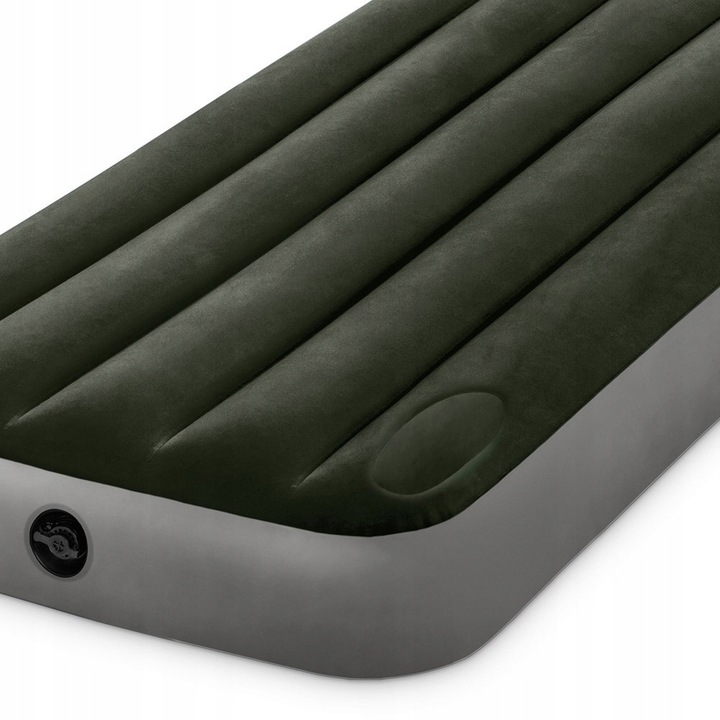 MATERAC DMUCHANY INTEX Z POMPKĄ ŁÓŻKO JEDNOOSOBOWY