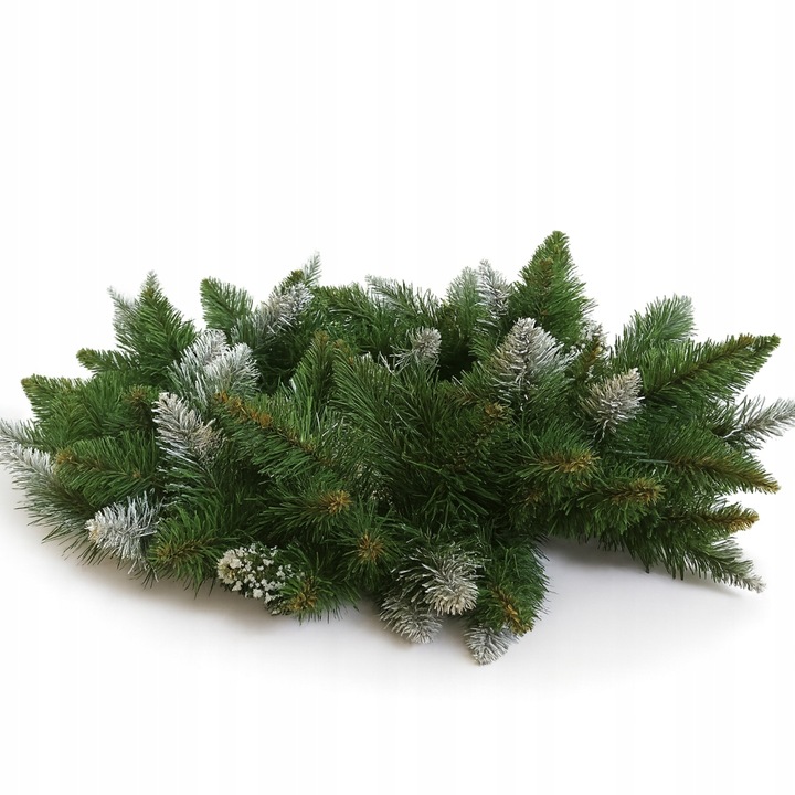 WIANEK ŚWIĄTECZNY GĘSTY OZDOBA ŚWIĄTECZNA NA DRZWI STÓŁ WIENIEC ZIELONY 65