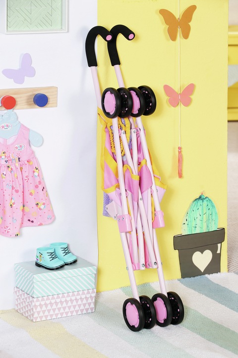 BABY born Wózek Spacerówka dla lalek z TORBĄ siatką składana 828663