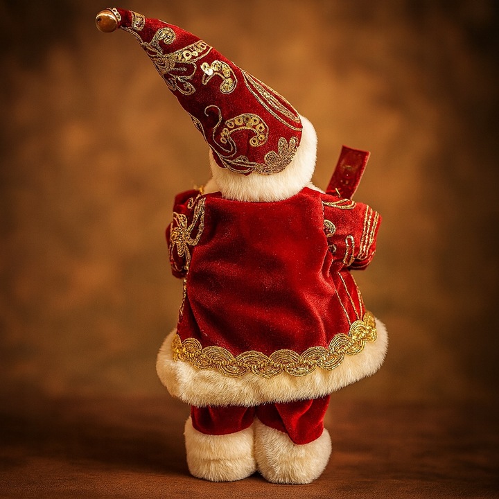 ŚPIEWAJĄCY I TAŃCZĄCY MIKOŁAJ Z PREZENTAMI DUŻY 40 CM NA ŚWIĘTA, DLA DZIECI