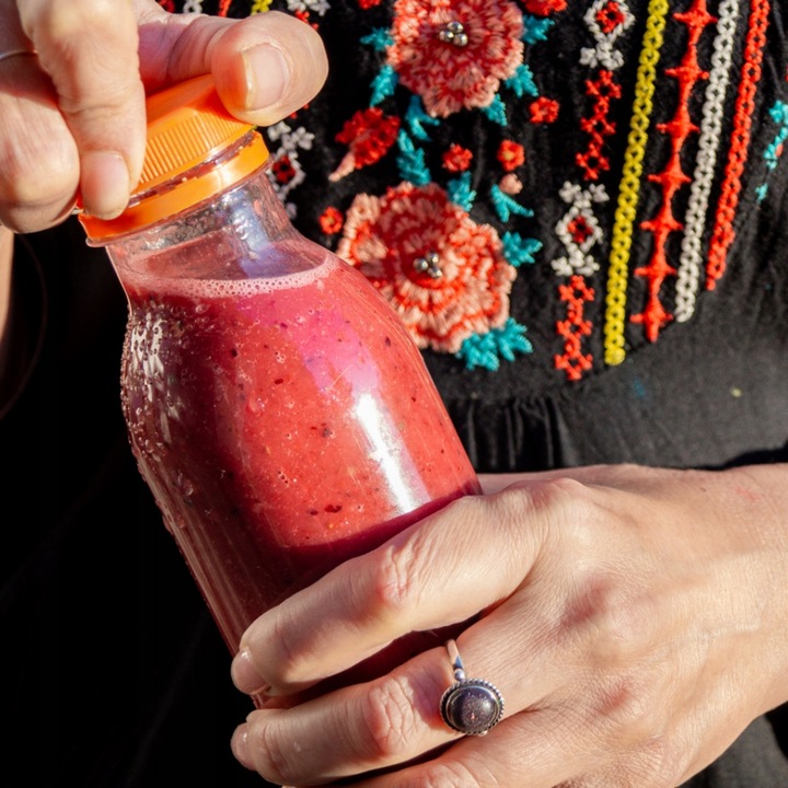 Butelka PET kwadratowa z nakrętką 500 ml x50 sztuk