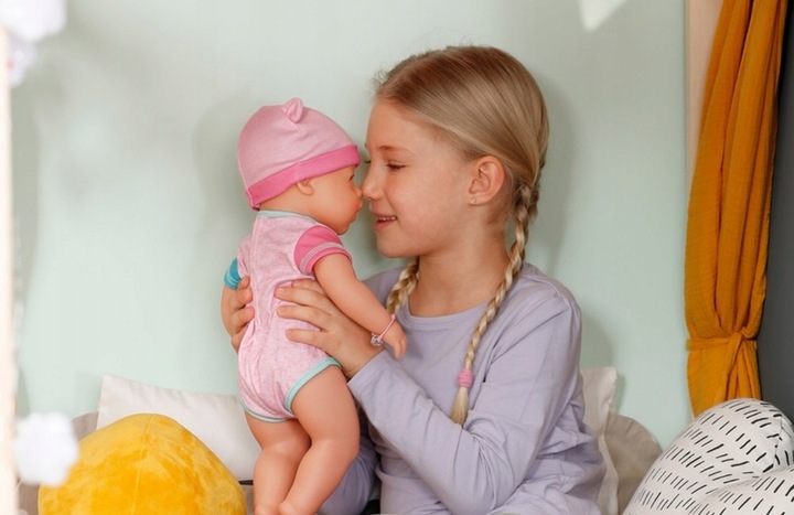 BABY born Interaktywna Lalka Emma Niemowlę 43 cm Bobas Akcesoria