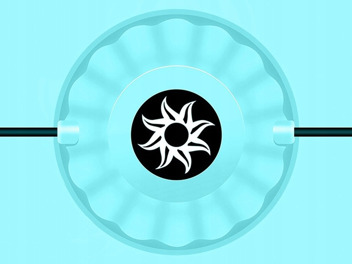 SKAKANKA INTERAKTYWNA AUTOMATYCZNA LINOWA PILOT LICZĄCA OBROTY NIEBIESKA