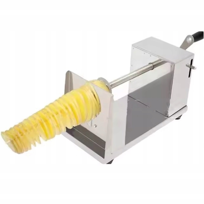 MASZYNKA stalowa nóż stalowy DO ZAKRĘCONYCH ZIEMNIAKÓW NA PATYKU do frytek