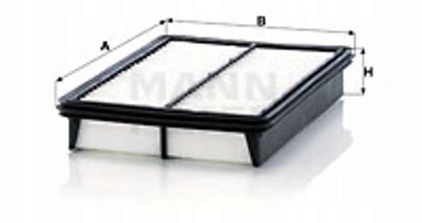 MANN FILTER FILTR POWIETRZA MAZDA CX-5 07-/6 2013-
