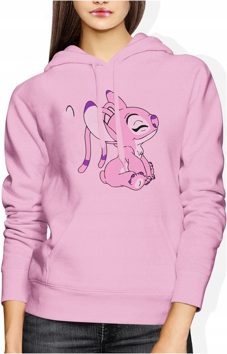 BLUZY DLA PAR PREZENT NA WALENTYNKI STITCH STICH DLA ZAKOCHANYCH STICZ S