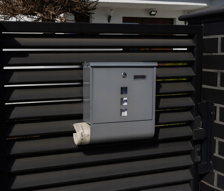 Skrzynka na Listy Pocztowa Gazety Pocztę Napis Duża Listowa A4 do Domu