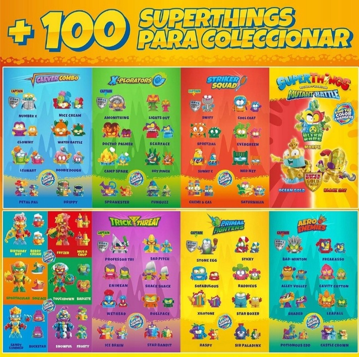 SUPER ZINGS THINGS 11 Robot Superbot SUGARFUN + 2x Saszetka Mutant Battle