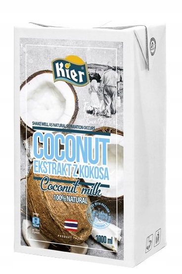 Mleko kokosowe 1L KIER