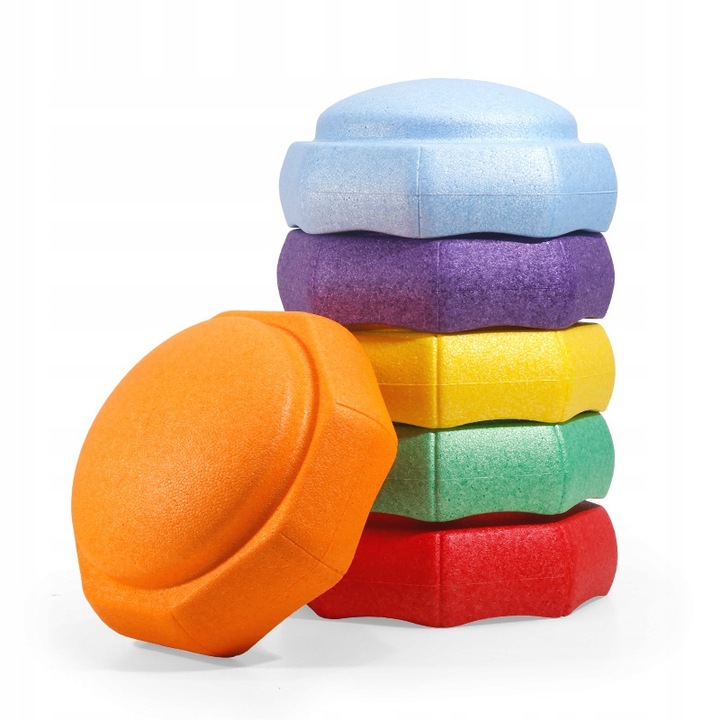 Ścieżka Sensoryczna Kamienie Balansujące Treningu Równowagi Rzeczne Ogrodu