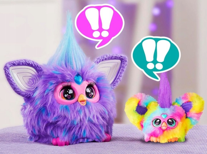 F9703 Furby Furblets Luv-Lee Interaktywna maskotka 45 dźwięków Hasbro