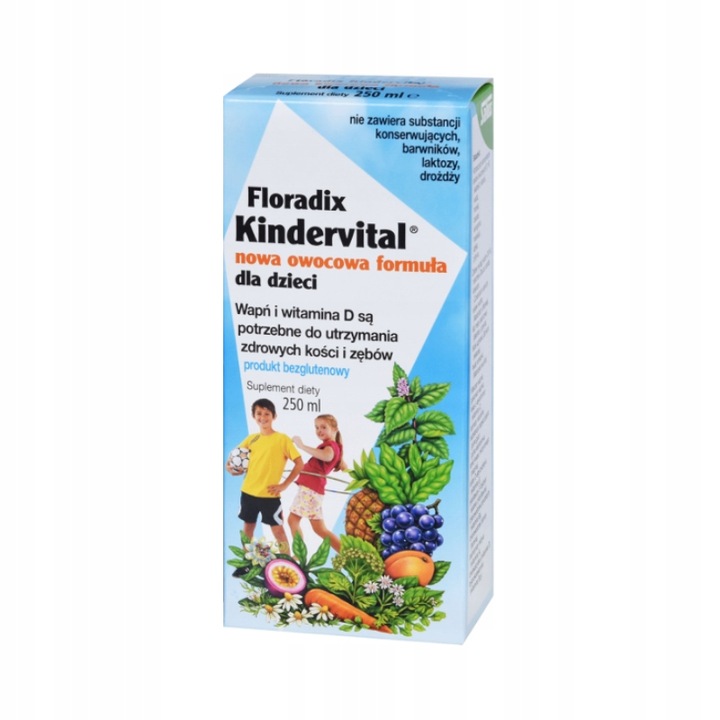 Floradix Kindervital dla dzieci 250 ml