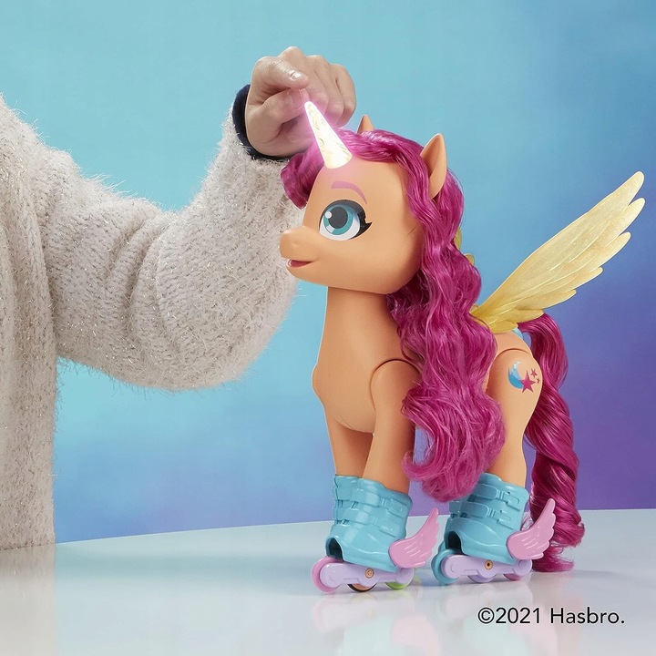 MY LITTLE PONY ŚPIEWAJĄCA SUNNY JEŹDZI NA ROLKACH F1786 HASBRO + MELODIE