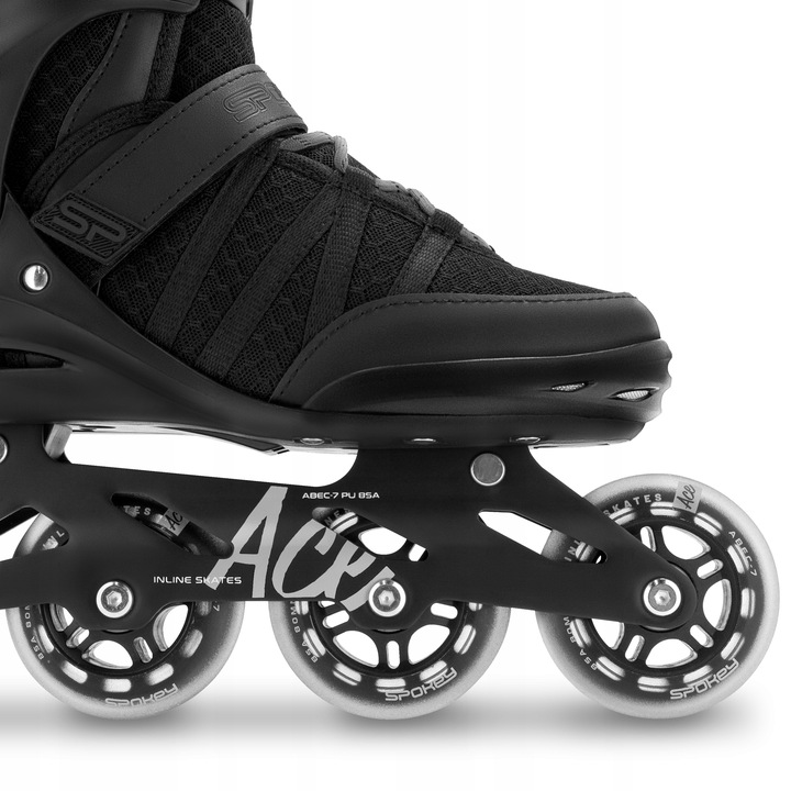 Rolki dla dorosłych do jazdy rekreacyjnej fitness ABEC-7 Spokey ACE r. 38