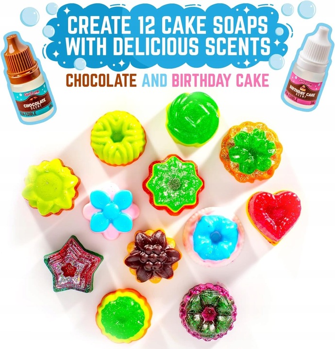 ZESTAW DO ROBIENIA MYDEŁKA DLA DZIECI DIY KREATYWNA ZABAWA PREZENT